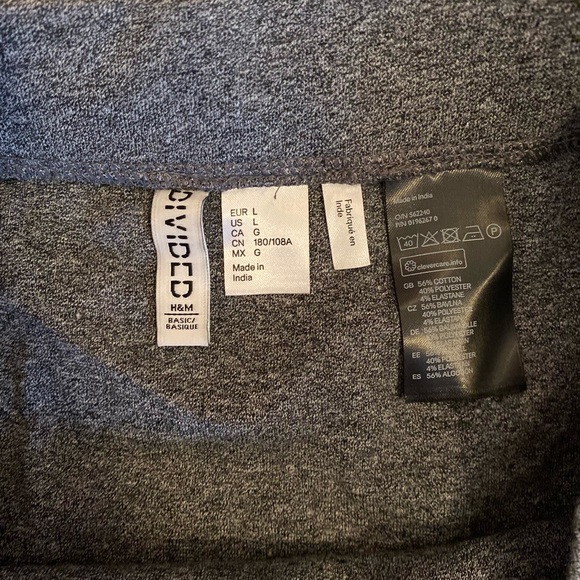 H&M midi length skirt Sz L - Picture 2 of 2
